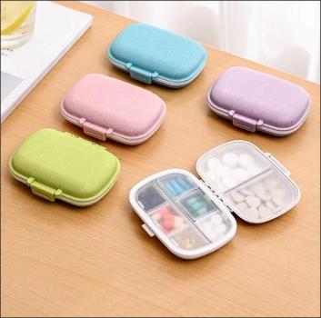 Preview: Pillen Box 8 Fächer